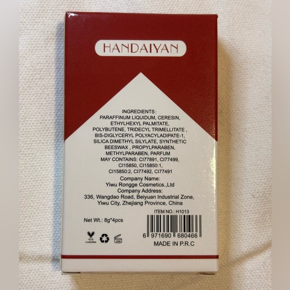 Handaiyan Lipstick - Lana Del Ray Little Smoke - Picture 4 of 4